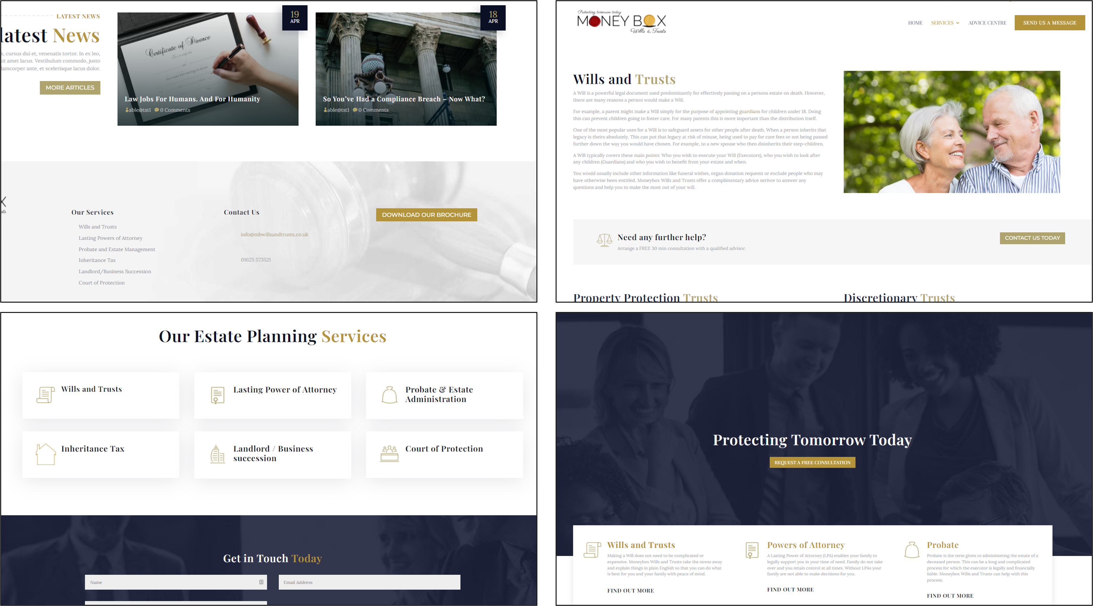 moneybox wills and trusts Website Design Bursary Assessment Associates