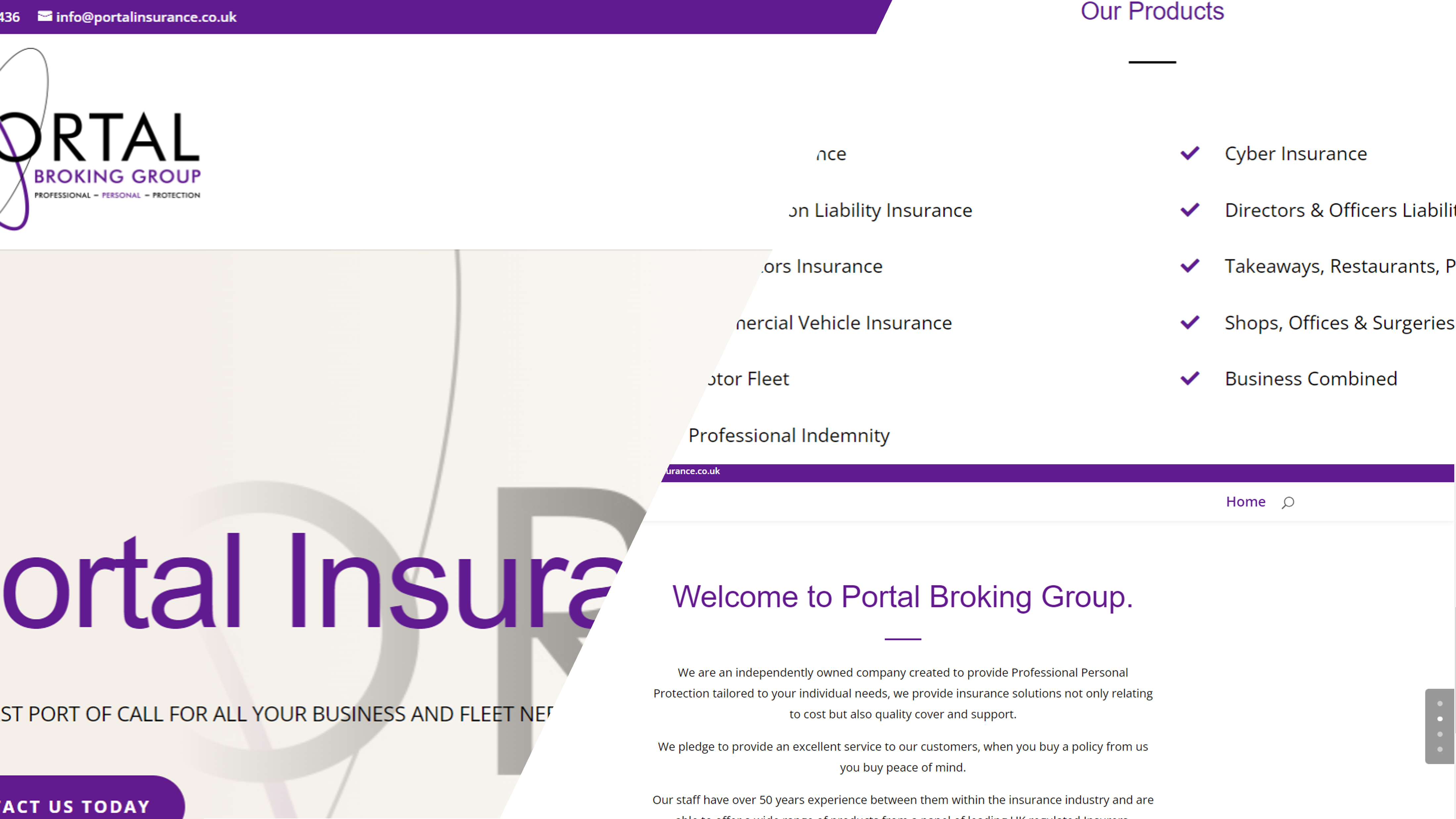 web design cheshire | portal insurance